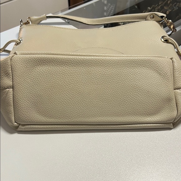 Kira Chevron Small Flap Shoulder Bag: Women Tory Burch Cream Shoulder Bag